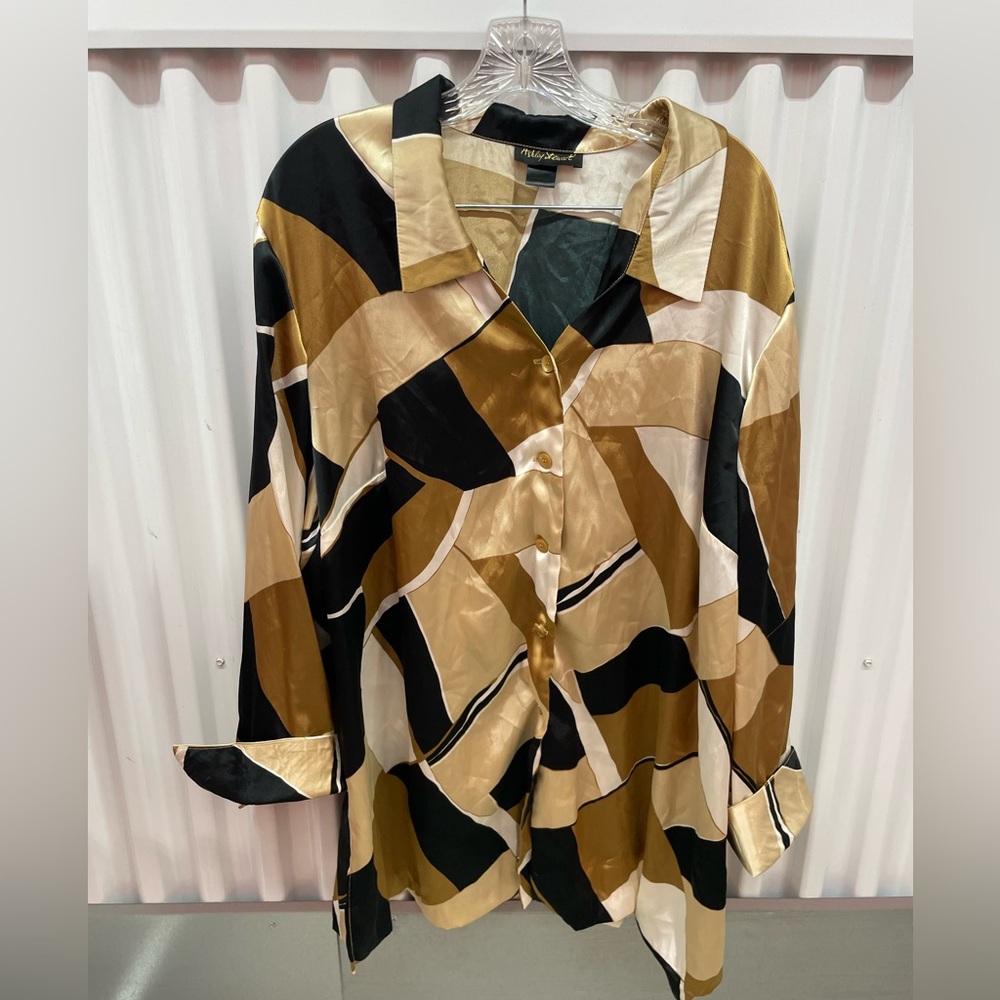Ashley Stewart Multicolor Blouse Size 22